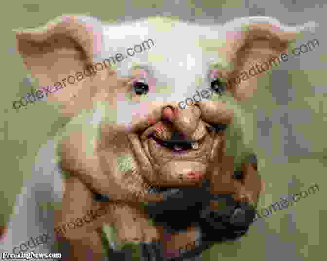 A Close Up Of A Pig's Face With Pink Cheeks And Curly Ears The World Of Swine A No Text Picture Book: A Calming Gift For Alzheimer Patients And Senior Citizens Living With Dementia (Soothing Picture For The Heart And Soul 75)