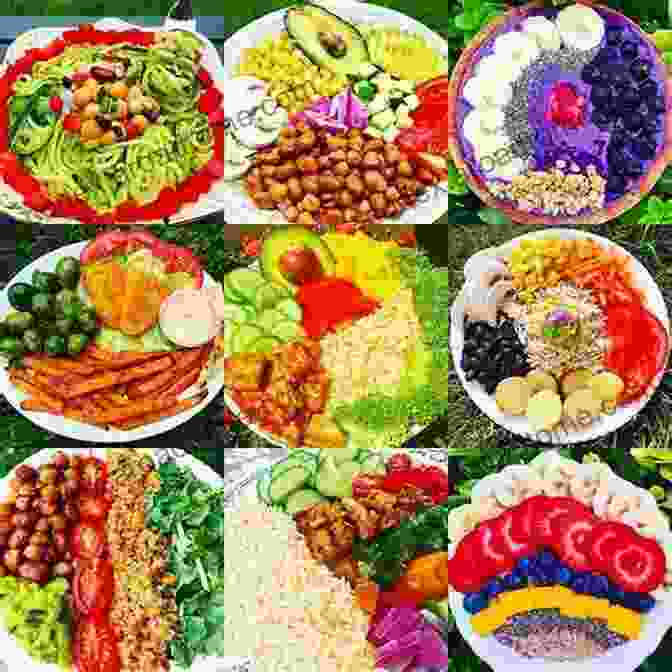 A Colorful Plate Of Food, Showcasing The Variety And Abundance Of Healthy Options Available Cancer Prevention Diet: A Beginner S Step By Step Guide To Lower Risk Of Cancer With Recipes And A 7 Day Meal Plan