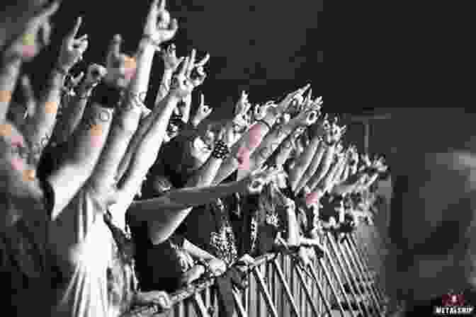 A Concert Crowd At A Black Metal Festival, Representing The Genre's Subculture Black Metal: Evolution Of The Cult (Extreme Metal)