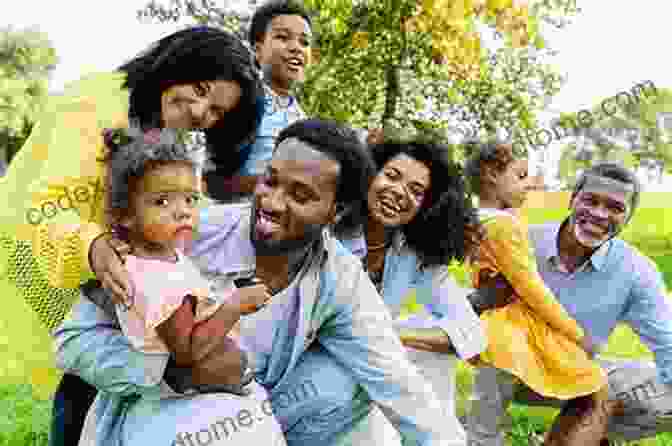 A Family Playing In A Park On A Sunny Day. The Seasons Of Cherryvale Beverly Nault