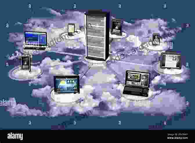 A Graphic Representation Of The Digital Revolution, With Computers, Smartphones, And Data Flowing Through A Network Keywords For Today: A 21st Century Vocabulary