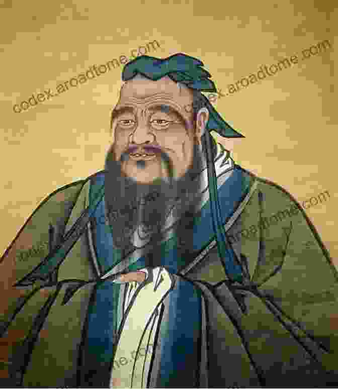 A Portrait Of Confucius, The Revered Chinese Philosopher And Teacher. Confucianism And Sacred Space: The Confucius Temple From Imperial China To Today