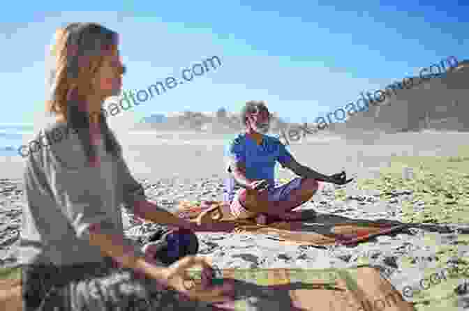 A Serene Image Of A Person Meditating On A Beach In The Andaman Islands Andamans: The Land Of Blissful Serenity