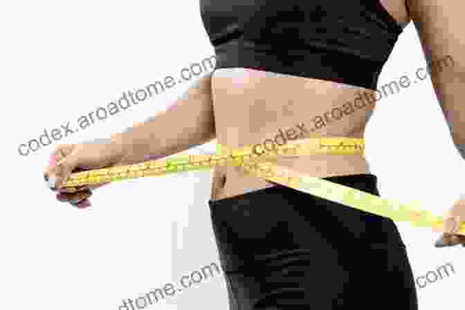 A Woman Smiling And Holding A Measuring Tape Around Her Waist, Indicating Weight Loss Progress. Lose Weight Like Crazy Even If You Have A Crazy Life : Life Lessons And A Breakthrough 30 Day Nutrition And Fitness Solution