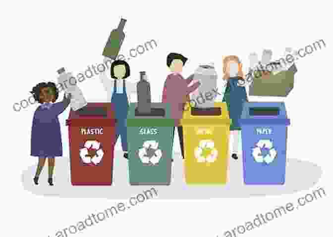 A Young Girl Sorting Recyclables Into Different Bins, Learning About The Importance Of Recycling. Recycling: Discover Pictures And Facts About Recycling For Kids