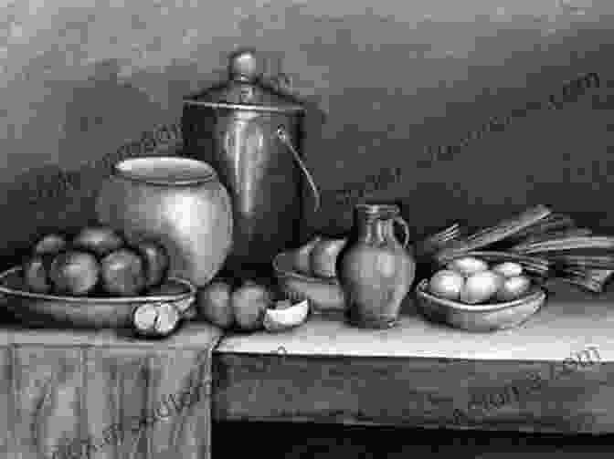 An Illustration Of An Artist Observing A Still Life Arrangement, Breaking It Down Into Basic Shapes And Forms. How To Draw Without Talent