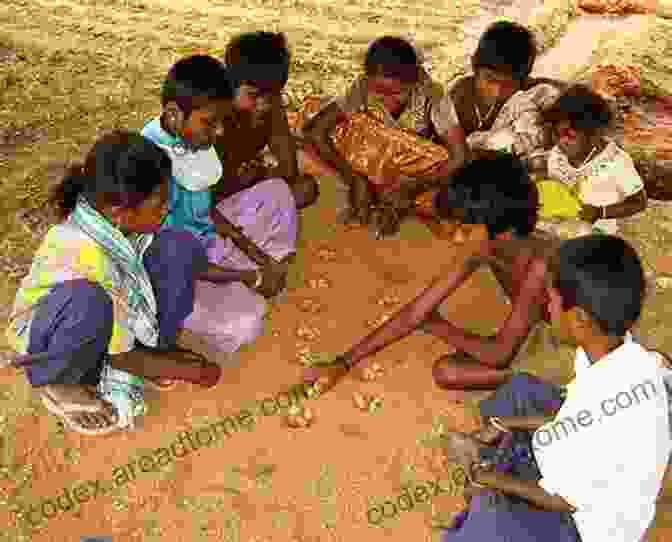 Children Playing Traditional Games In A Village Games Around The World (Customs Around The World)