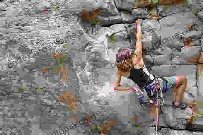 Climber Demonstrating Advanced Climbing Techniques On A Rock Face Advanced Rock Climbing: Mastering Sport And Trad Climbing