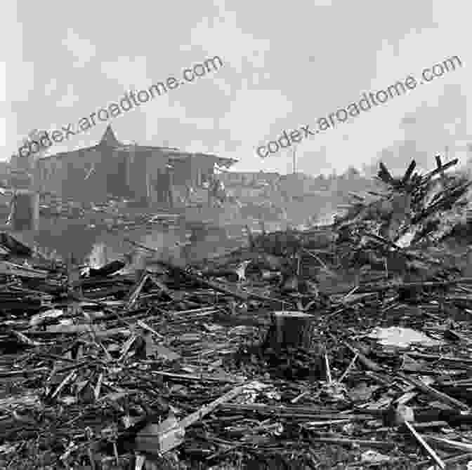 Community Members Surveying The Damage After The 1957 Fargo Tornado 1957 Fargo Tornado (Images Of America)