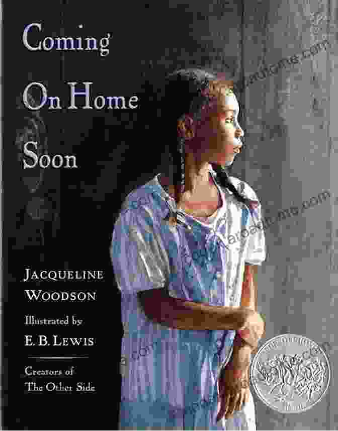 Cover Of Coming On Home Soon By Jacqueline Woodson, Featuring A Young Girl Sitting On A Suitcase Coming On Home Soon Jacqueline Woodson