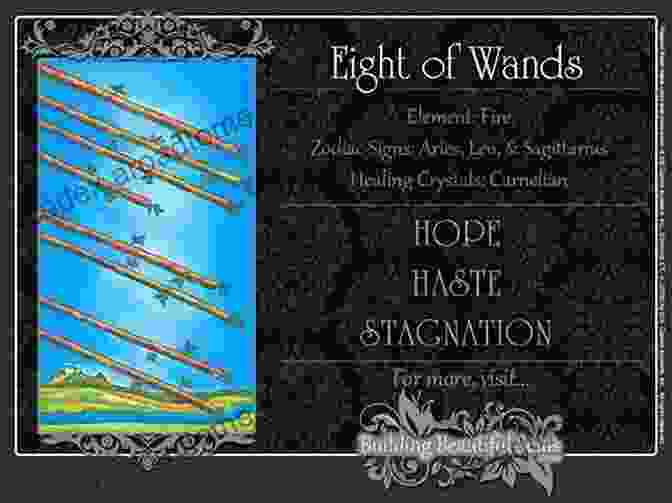 Eight Of Wands Tarot Card Learn Tarot Cards Quickly: Suit Of Wands