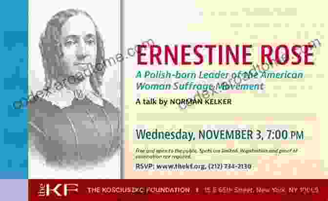 Ernestine Rose, A Polish Born American Feminist, Abolitionist, And Freethinker The Rabbi S Atheist Daughter: Ernestine Rose International Feminist Pioneer