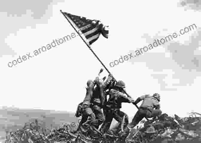 Marines Raising The American Flag On Iwo Jima Marines In The Marshalls A Pictorial Record