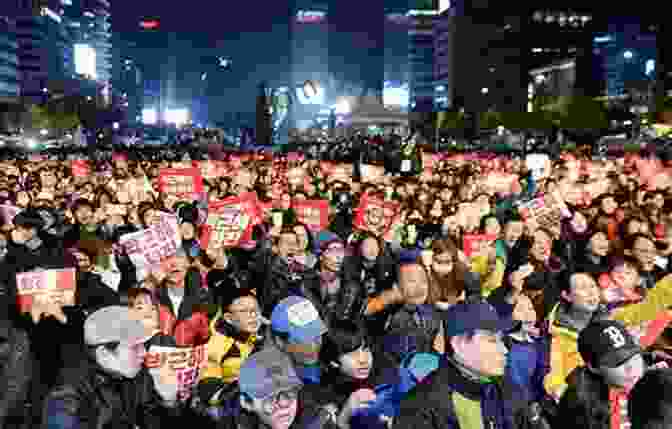 Protesters March In The Streets Of Seoul, South Korea, Demanding Democracy And Human Rights. Protest Dialectics: State Repression And South Korea S Democracy Movement 1970 1979