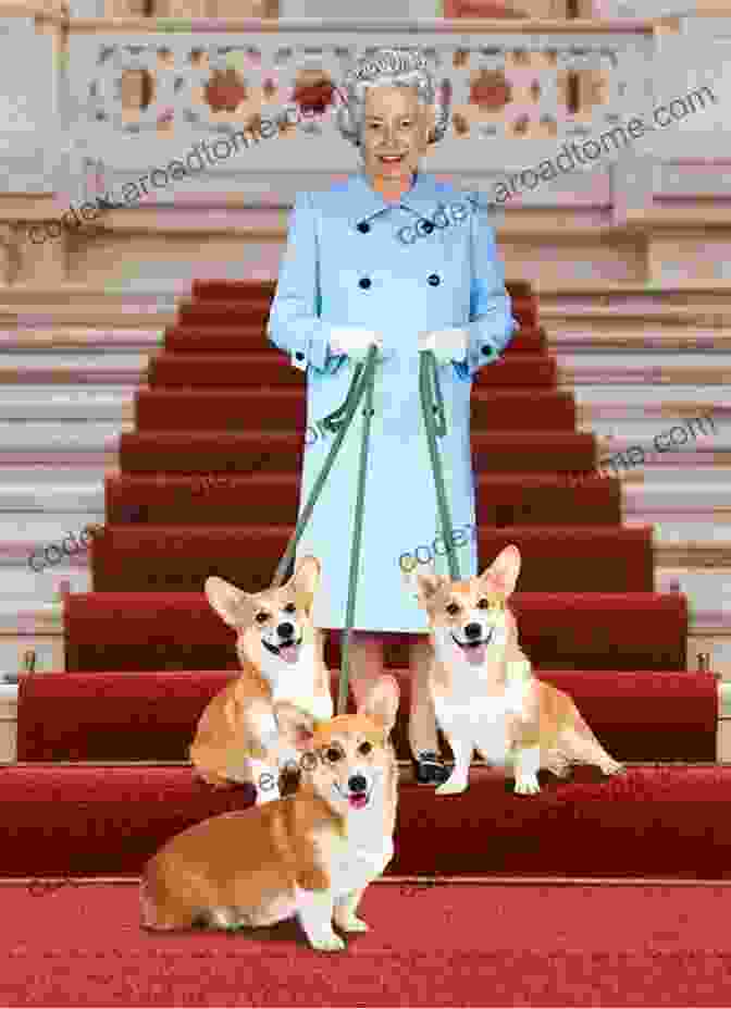 Queen Elizabeth II Surrounded By A Group Of Corgis Pets By Royal Appointment: The Royal Family And Their Animals