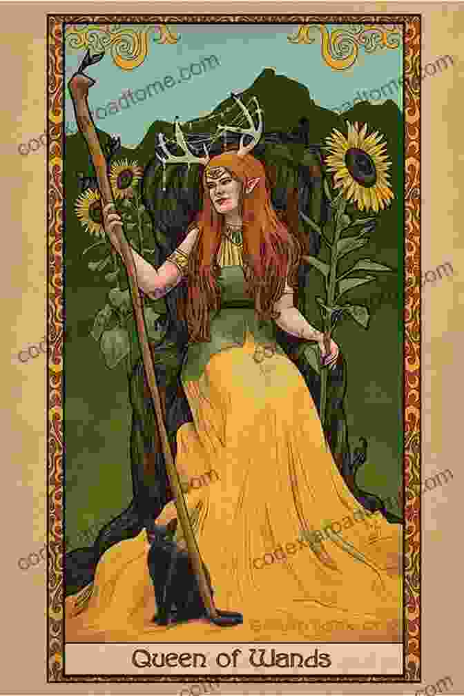 Queen Of Wands Tarot Card Learn Tarot Cards Quickly: Suit Of Wands