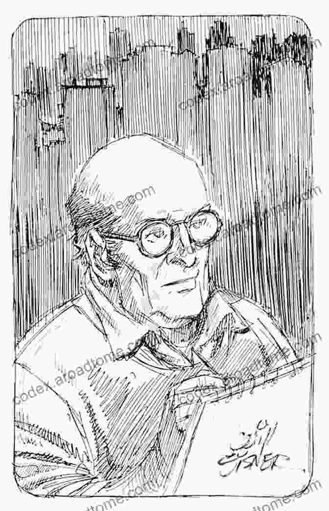 Self Portrait Of Will Eisner, Capturing His Expressive Eyes And The Artist's Tools In His Hands. Otto Binder: The Life And Work Of A Comic And Science Fiction Visionary