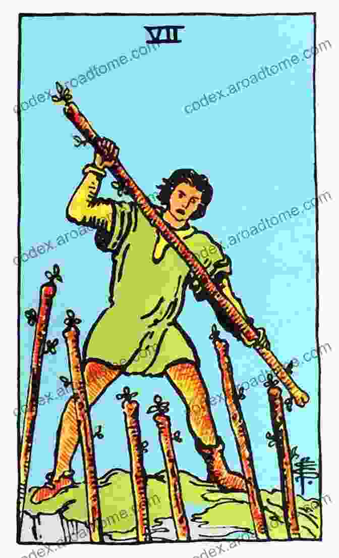 Seven Of Wands Tarot Card Learn Tarot Cards Quickly: Suit Of Wands