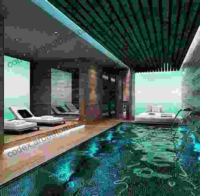 Stunning Interior Of A House Featuring An Indoor Pool In The Bedroom Internal Pool 4 Bedroom House Plans Full Concept Plans For Sale : Concept Plan Includes Detailed Floor Plan And Elevation Plans