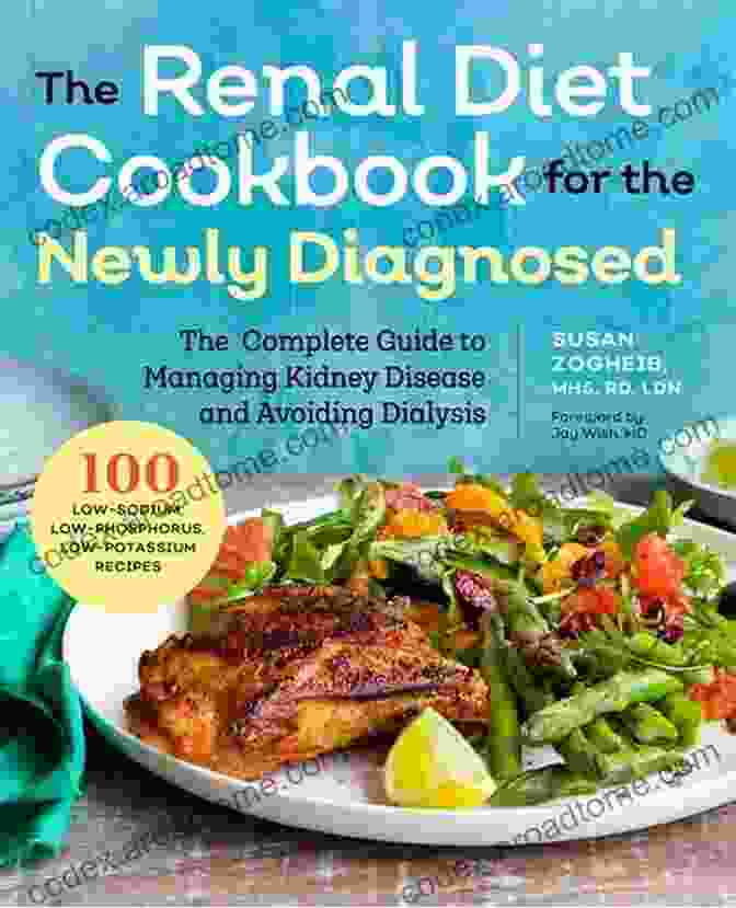 The Easy Dummies Dialysis Cookbook Cover Featuring A Vibrant Display Of Fruits, Vegetables, And Other Renal Diet Friendly Foods The Easy Dummies Dialysis Cookbook: Renal Repair Diet Recipes To Recover From Kidney Problem And Live Healthy