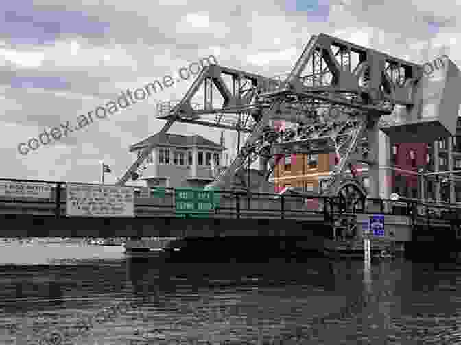 The Iconic Mystic River Bascule Bridge, A Marvel Of Engineering That Connects Mystic And Stonington. Hidden History Of Mystic Stonington