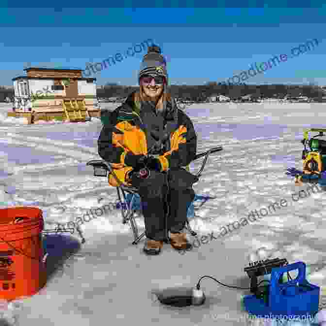 Vintage Photograph Of Anglers Ice Fishing On A Frozen Lake In Minnesota Minnesota S Angling Past (Images Of America)