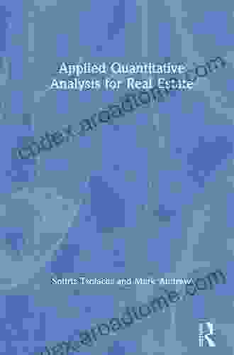 Applied Quantitative Analysis For Real Estate